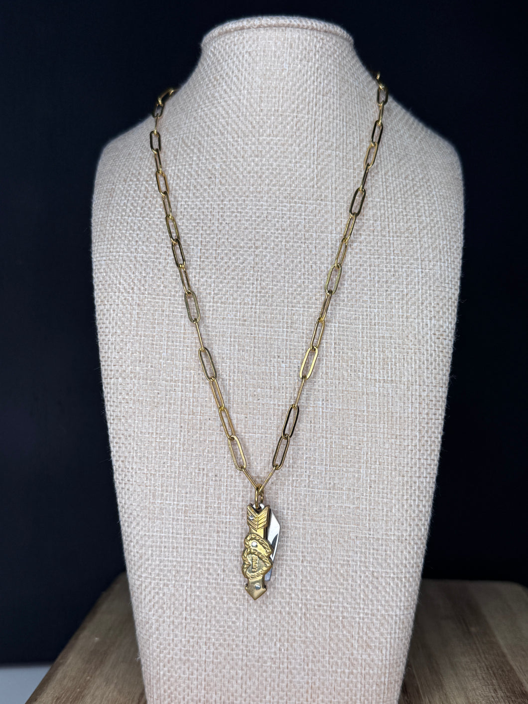 Mini Knife Necklace - Brittney