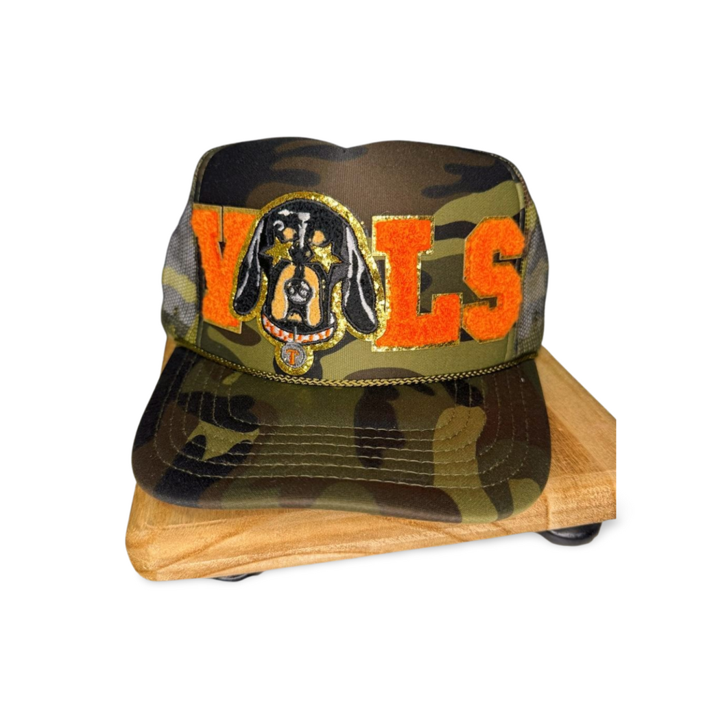 VOLS Smokey Trucker Hat - dark green camo
