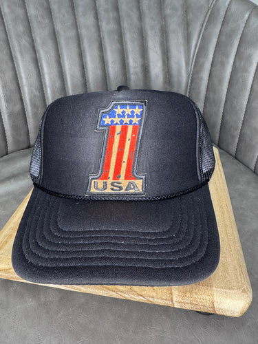 1 USA Trucker Hat