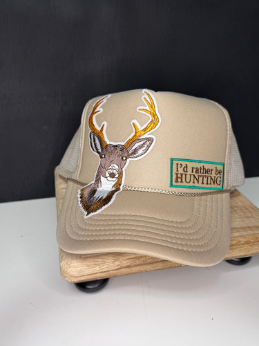 I’d Rather Be Hunting Trucker Hat