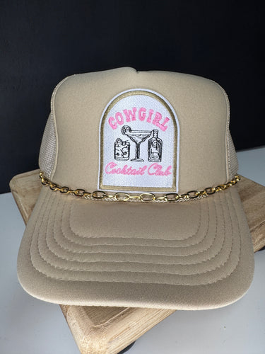 Cowgirl Cocktail Club Trucker Hat