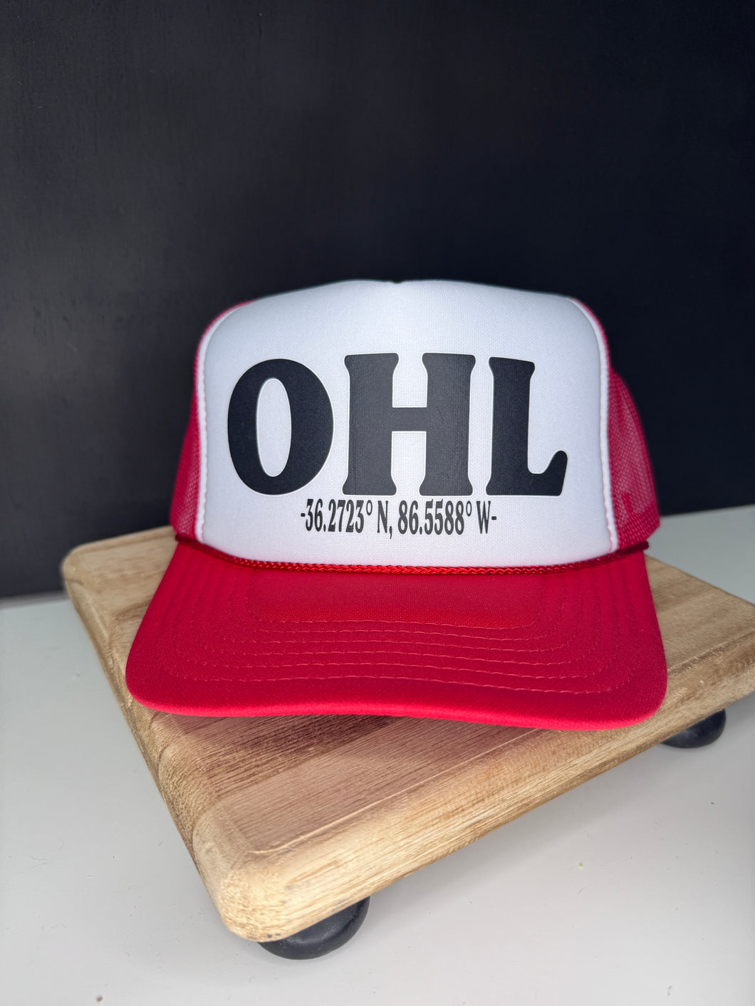 OHL Trucker Hat - Red/Black