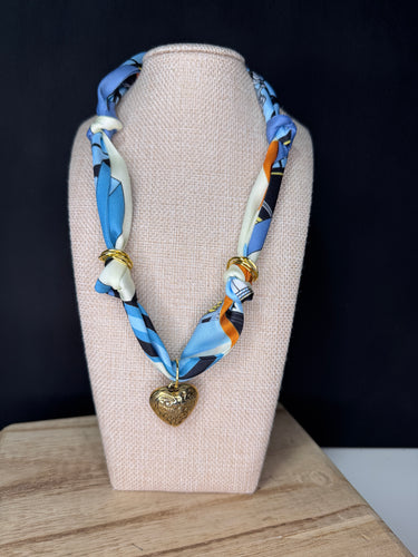 Scarf Necklace - Claudia