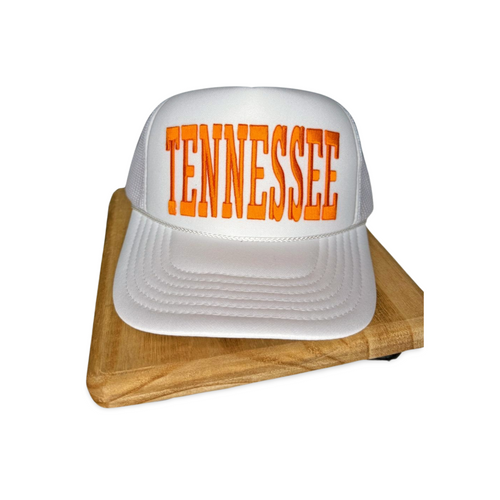 Tennessee Trucker hat - white