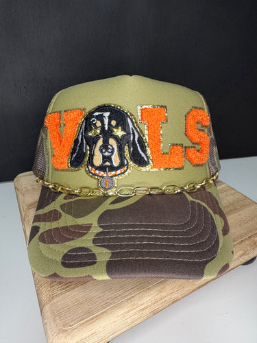 VOLS Smokey Trucker Hat - green camo