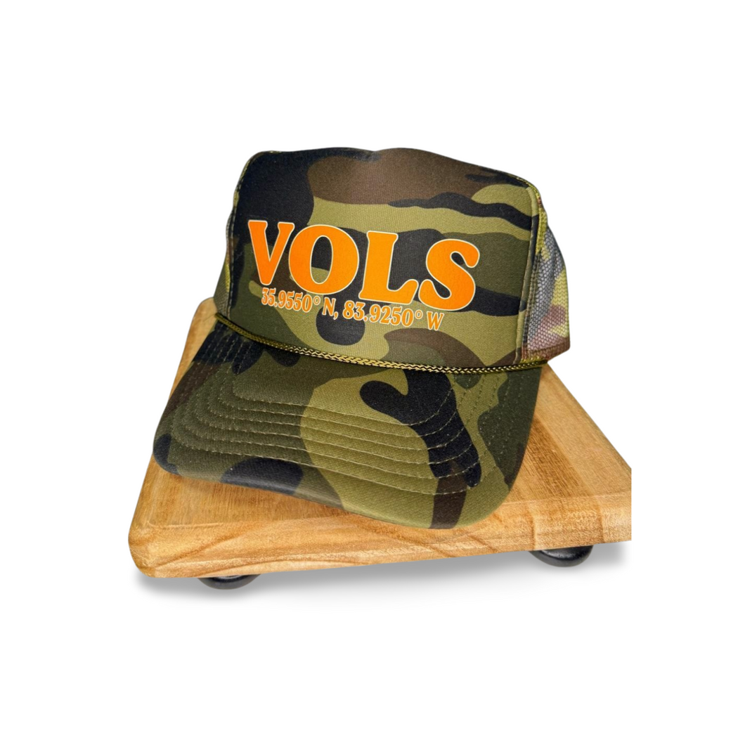 VOLS Neyland Stadium- green camo