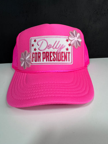 Dolly For President Trucker Hat