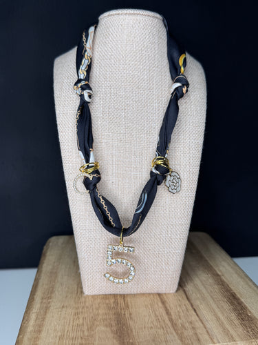 Scarf Necklace - Cammie