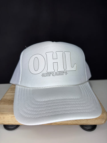 OHL Trucker Hat - All White