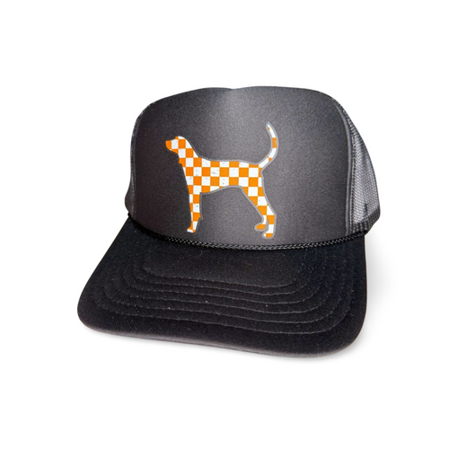 Checkered Smokey Trucker hat