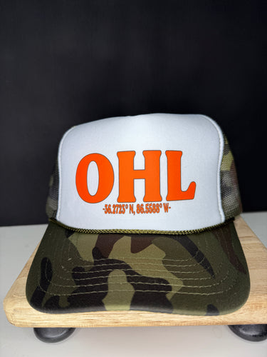 OHL Trucker Hat- Camo