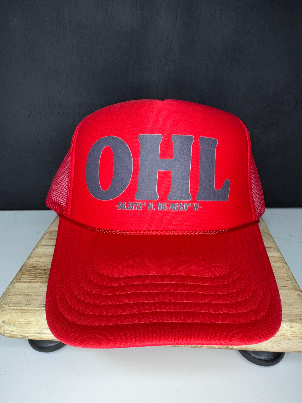 OHL Trucker Hat - Red/Black
